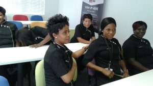 Office Janitorial training at the Hello Group